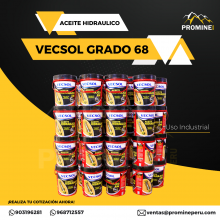 ACEITE HUDRÁULICO VECSOL GRADO 68 PROMINE AQP 2023